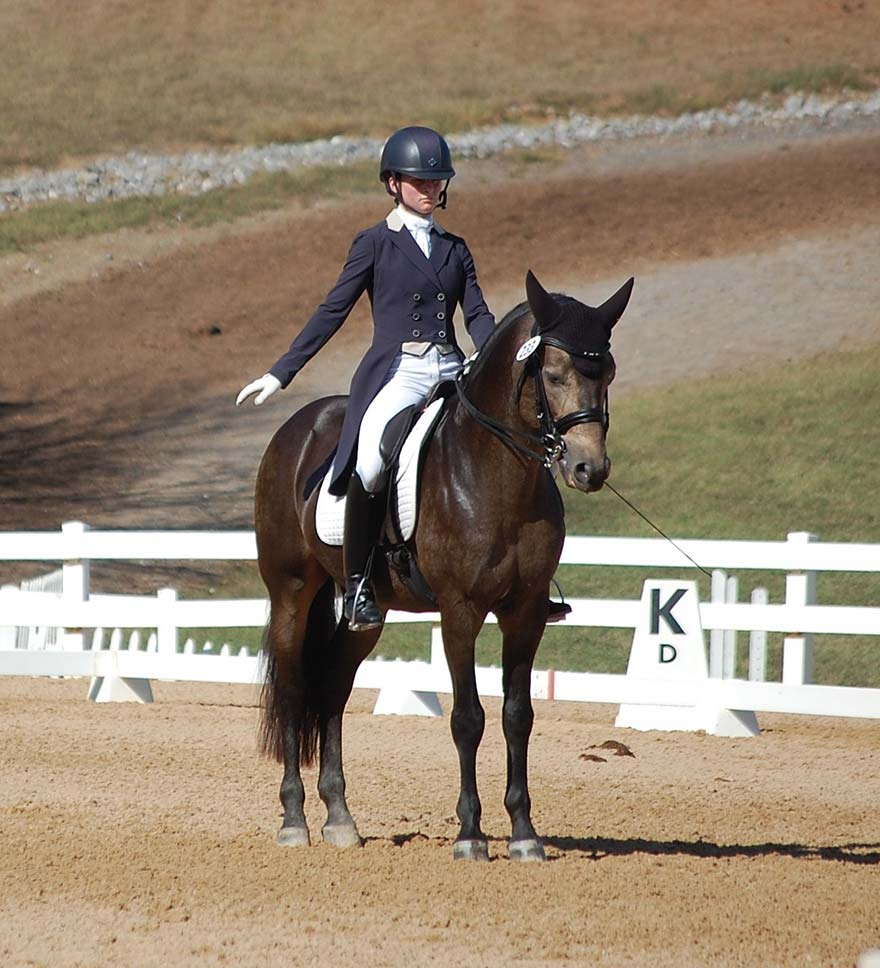 Emily and Connemara pony